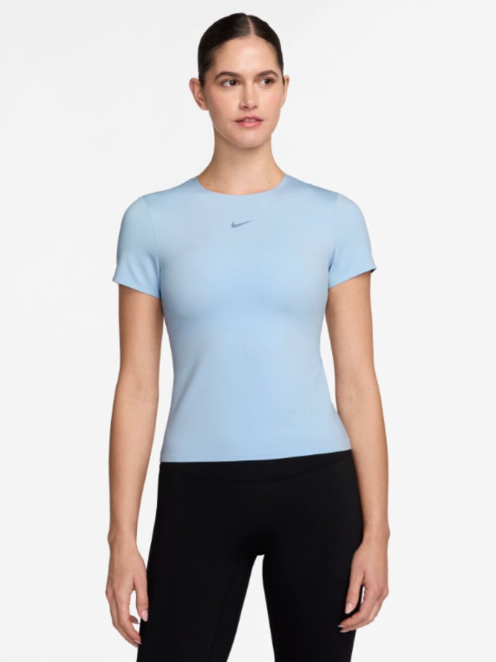 NWT Nike Women's Form short sleeve top SM Celestine Blue